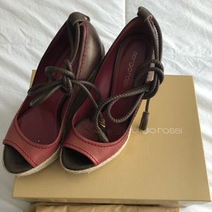 Sergio Rossi espadrilles wedge